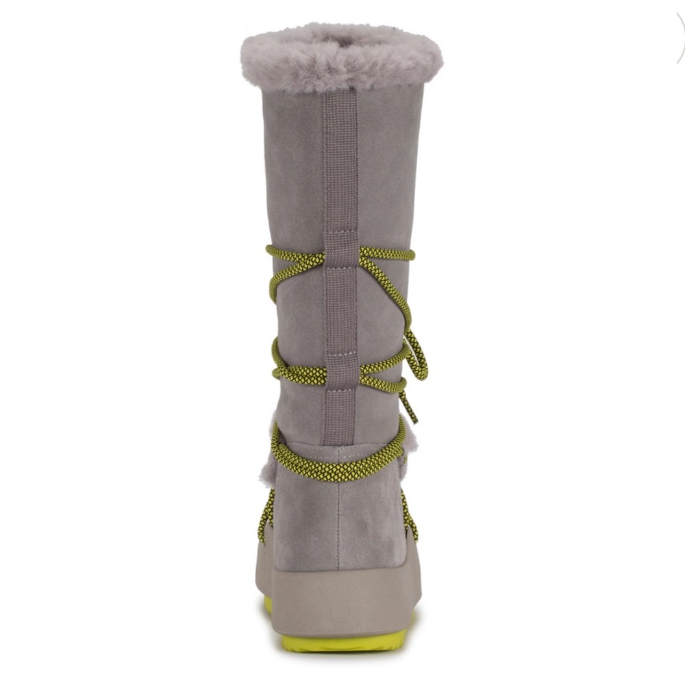 Baretraps Danney Women's Water Resistant Winter Boot Gray and Green Size 8 - Picture 4 of 17